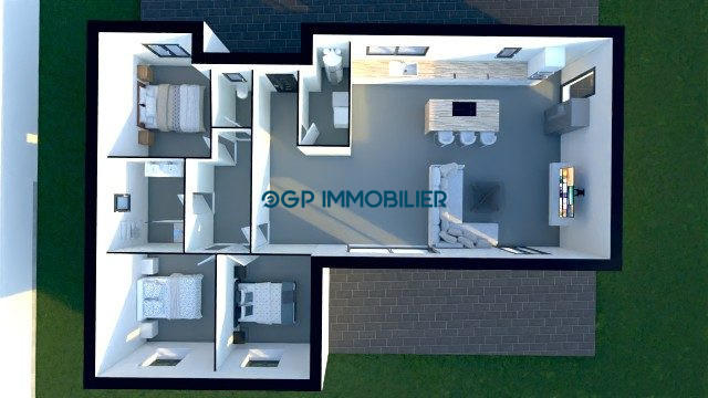 Maison - 120 m² - 4 pièces