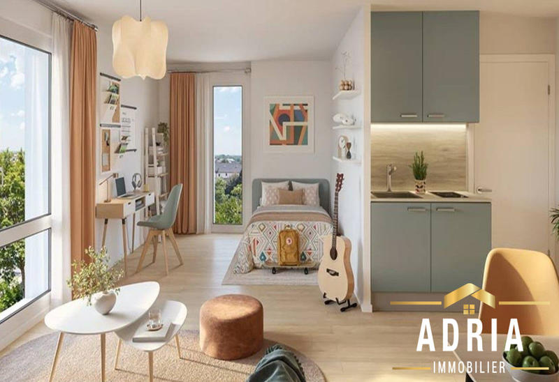 Appartement - 23 m² - 1 pièce