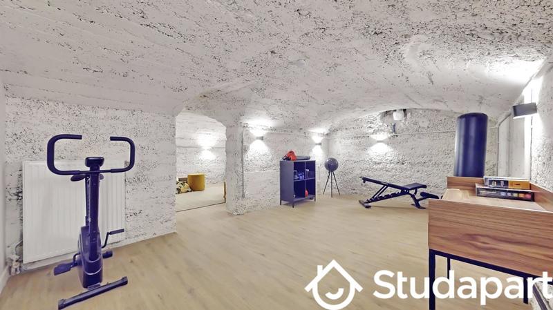 Chambre - 12 m² - 1 pièce