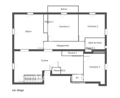 Appartement - 119 m² - 4 pièces