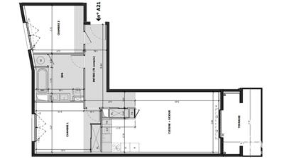Appartement - 70 m² - 3 pièces