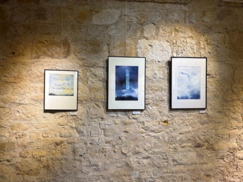 Exposition d'aquarelles : Terre et ciels