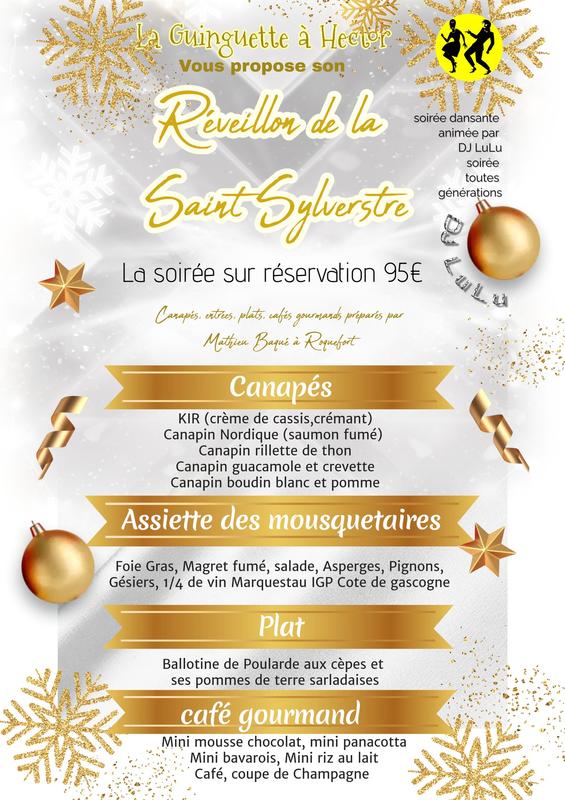 Réveillon de la St Sylvestre