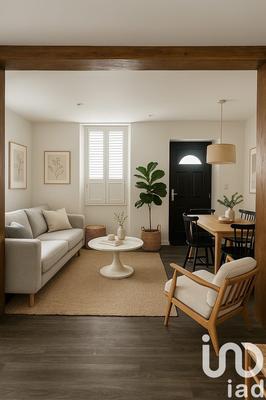 Maison de ville - 64 m² - 3 pièces