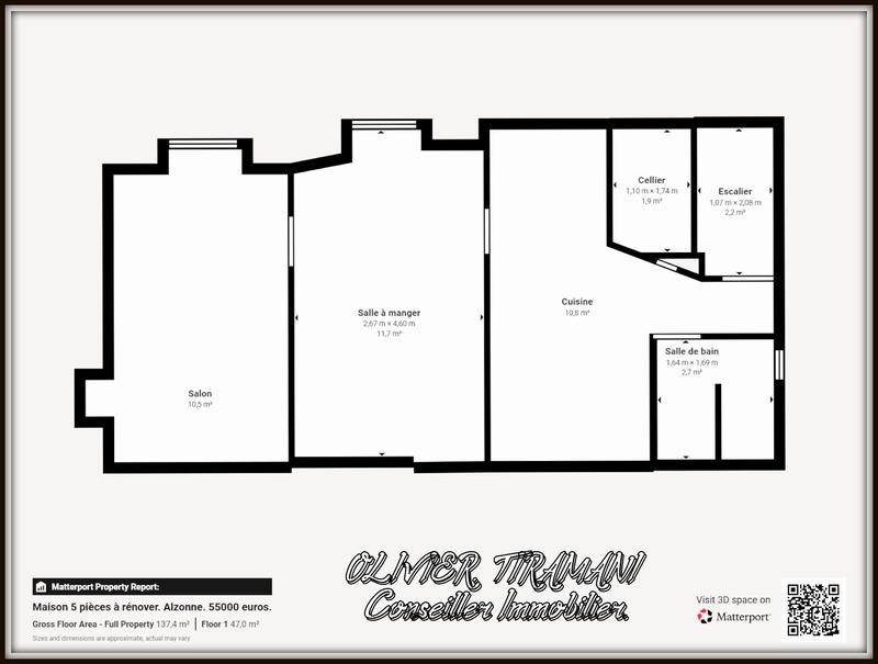 Maison - 73 m² - 5 pièces