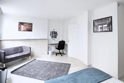 Chambre - 22 m² - 3 pièces