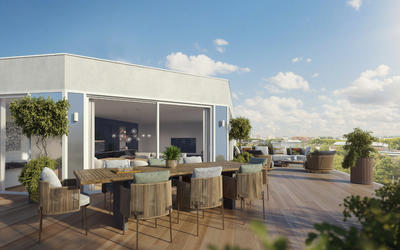 Appartement - 115 m² - 4 pièces