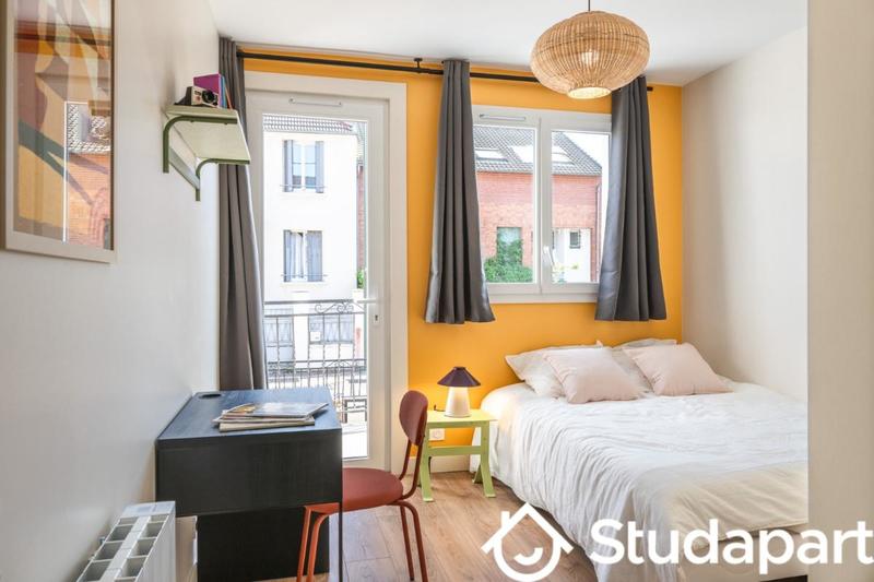 Chambre - 18 m² - 1 pièce