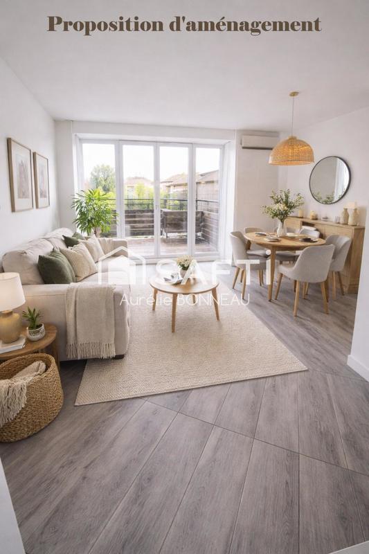 Appartement - 45 m² - 2 pièces