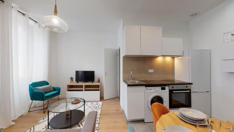 Studio - 34 m² - 2 pièces