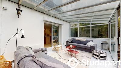 Chambre - 12 m² - 1 pièce