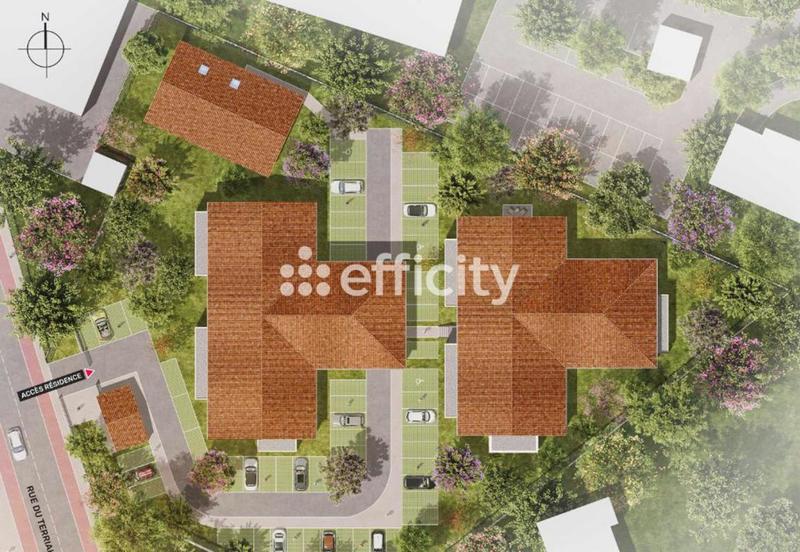 Appartement - 45 m² - 2 pièces