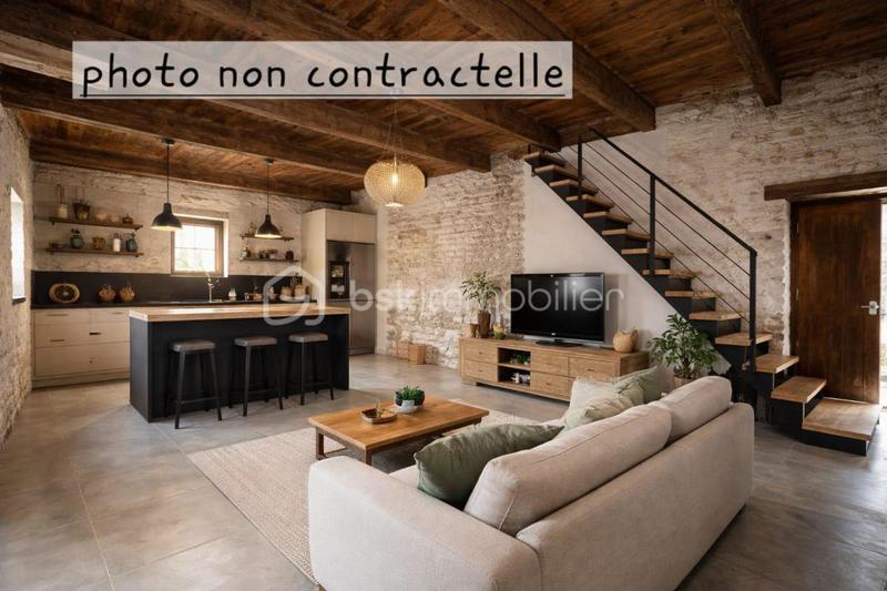 Grange - 50 m² - 3 pièces