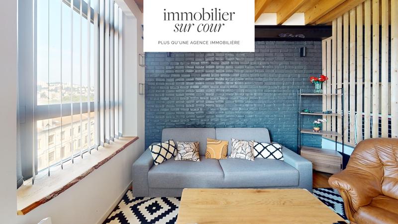 Loft - 58 m² - 3 pièces