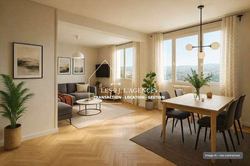 Appartement - 62 m² - 4 pièces