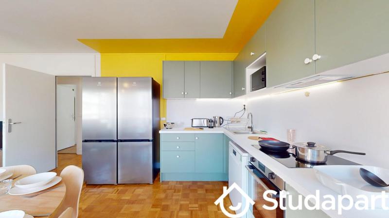 Chambre - 9 m² - 1 pièce