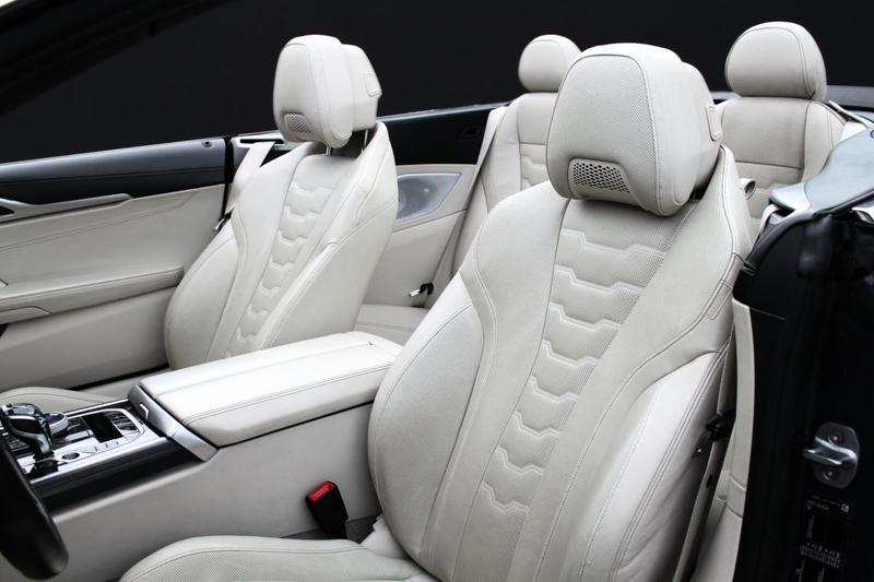 Bmw Série 8 Cabriolet M850i Individual Cuir Blanc B&amp;W - Lld 970/Mois