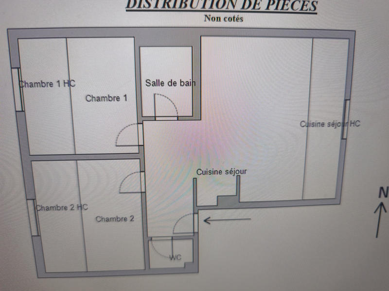 Appartement - 62 m² - 3 pièces