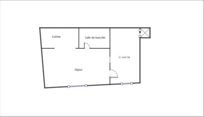 Appartement - 34 m² - 2 pièces