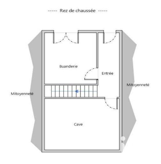 Maison de village - 91 m² - 5 pièces