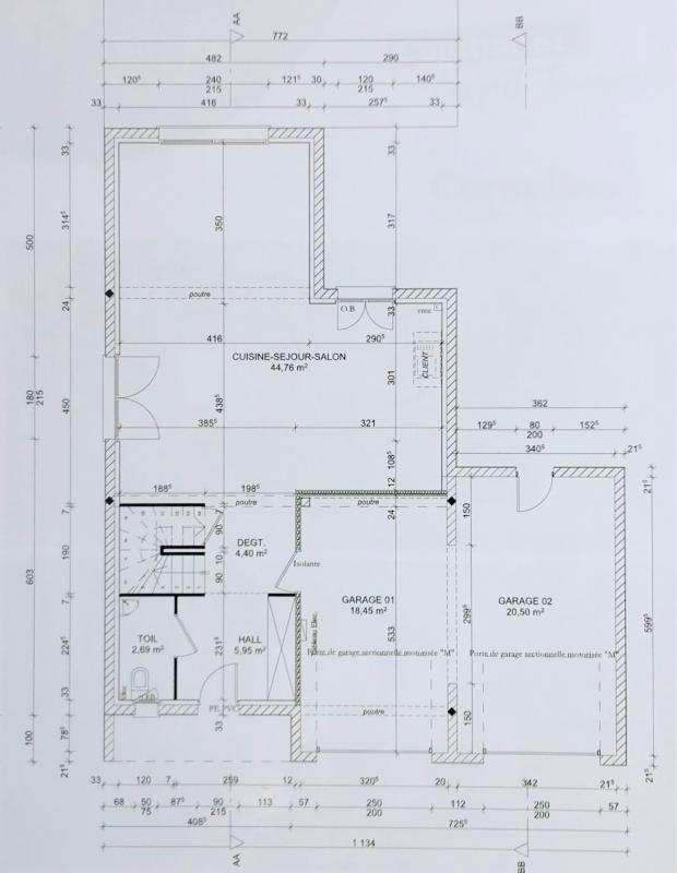 Maison - 120 m² - 6 pièces