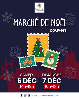 Marché de noël couvert