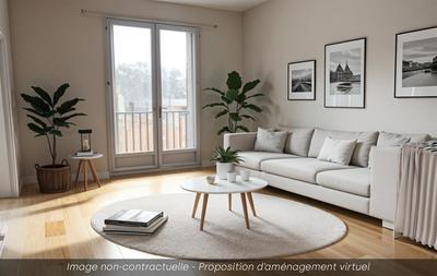 Appartement - 57 m² - 3 pièces