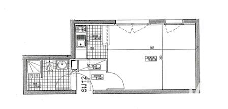 Studio - 29 m² - 1 pièce