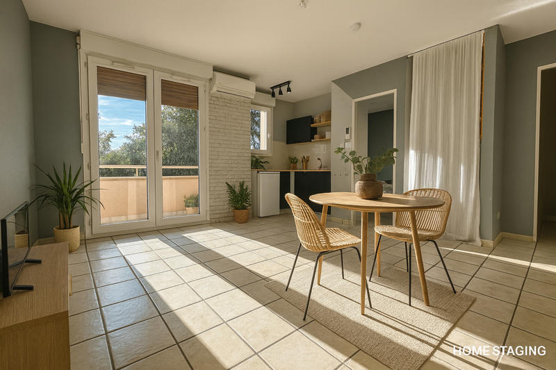 Appartement - 35 m² - 2 pièces