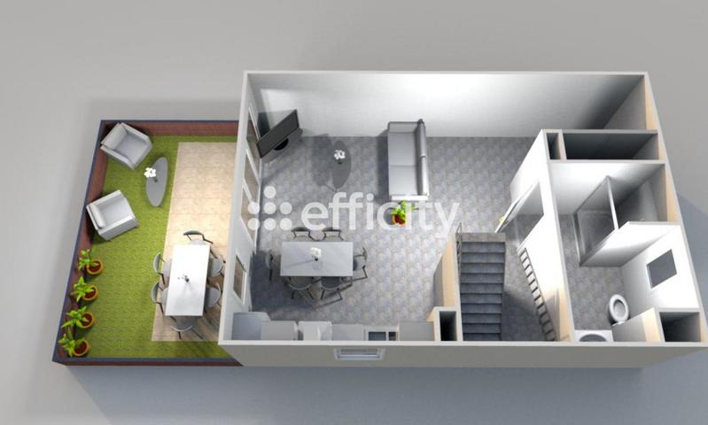 Maison - 77 m² - 4 pièces