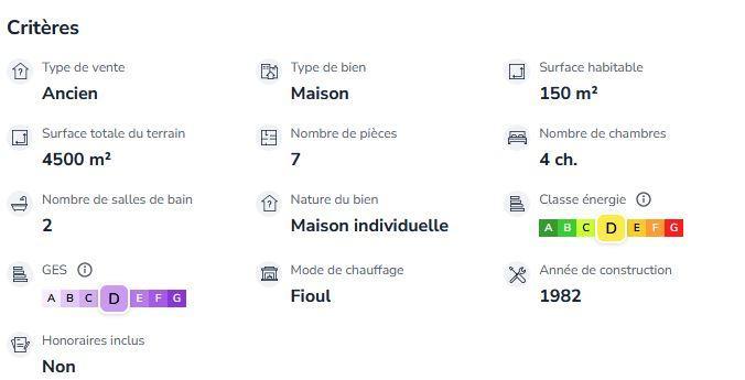 Immeuble - 150 m² - 7 pièces