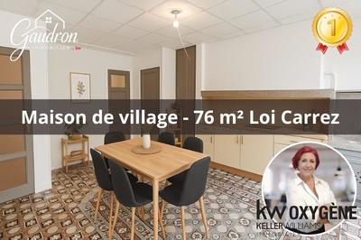 Maison - 76 m² - 4 pièces