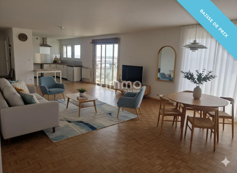 Appartement - 85 m² - 3 pièces