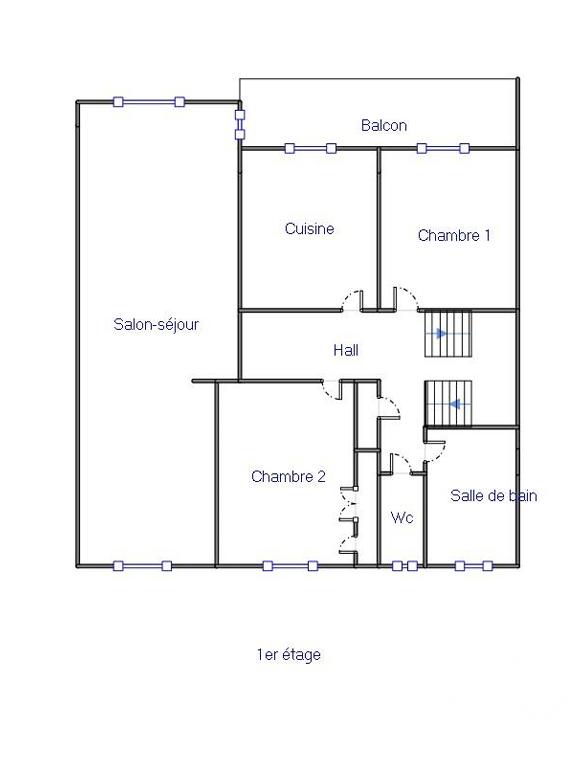 Maison - 155 m² - 8 pièces
