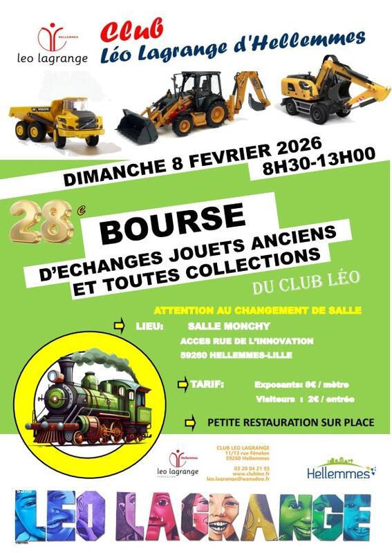 Bourse d'échanges jouets anciens et toutes collections