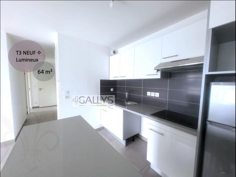 Appartement - 64 m² - 3 pièces