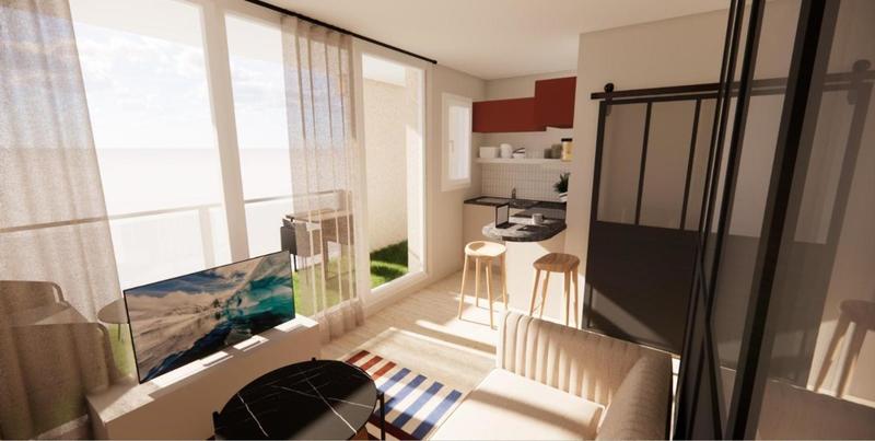 Appartement - 26 m² - 1 pièce