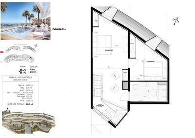 Appartement - 83 m² - 3 pièces