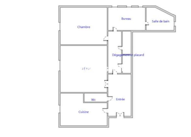 Appartement - 60 m² - 3 pièces