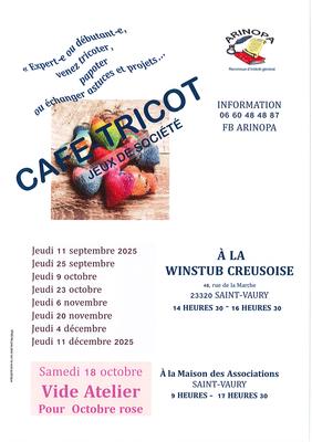 Café-tricot et jeux de société