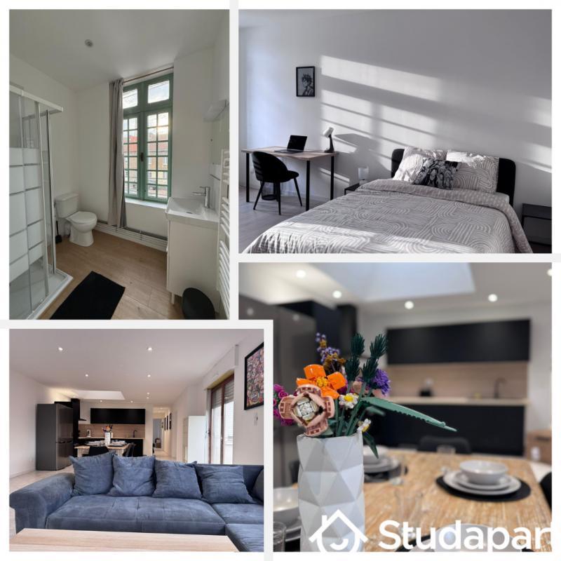 Chambre - 17 m² - 1 pièce