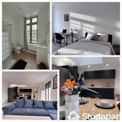 Chambre - 17 m² - 1 pièce