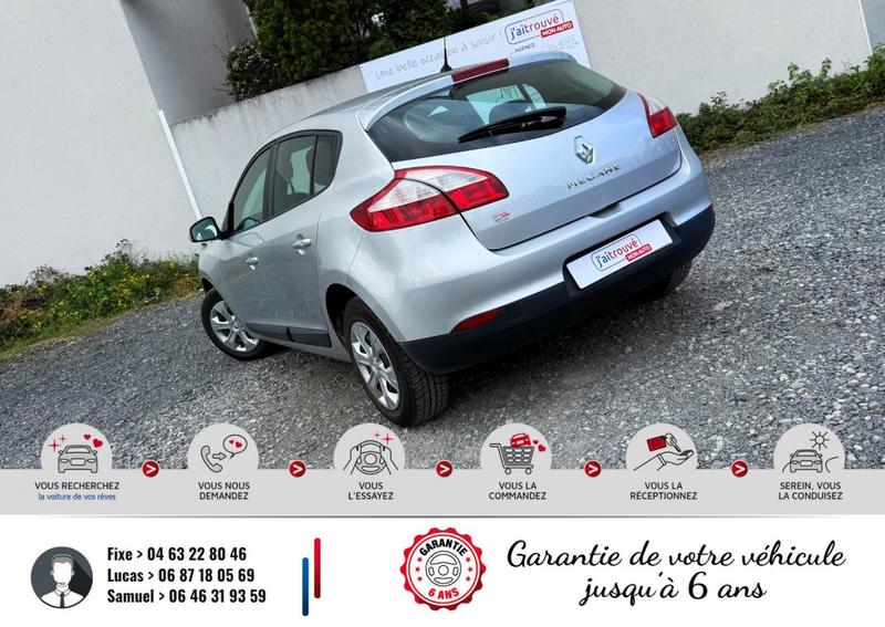Renault Mégane III 1.6 i 16v 100Cv Expression/ 1°main/ 79 000Km/Historique d'entretien complet/ Véhicule Sous Garantie/ Ct Révision Kit Distribution Ok/ Pneus m+S/ Climatisation/ Fixation Isofix/ Auto Radio Cd Prise aux/ Projecteurs Antibrouillard/ Clim
