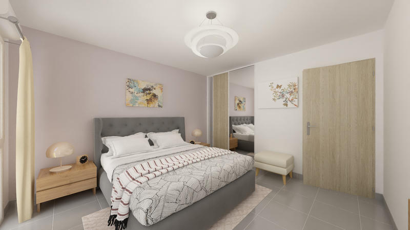 Appartement - 45 m² - 2 pièces