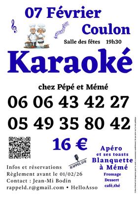 Soirée Karaoké à Coulon