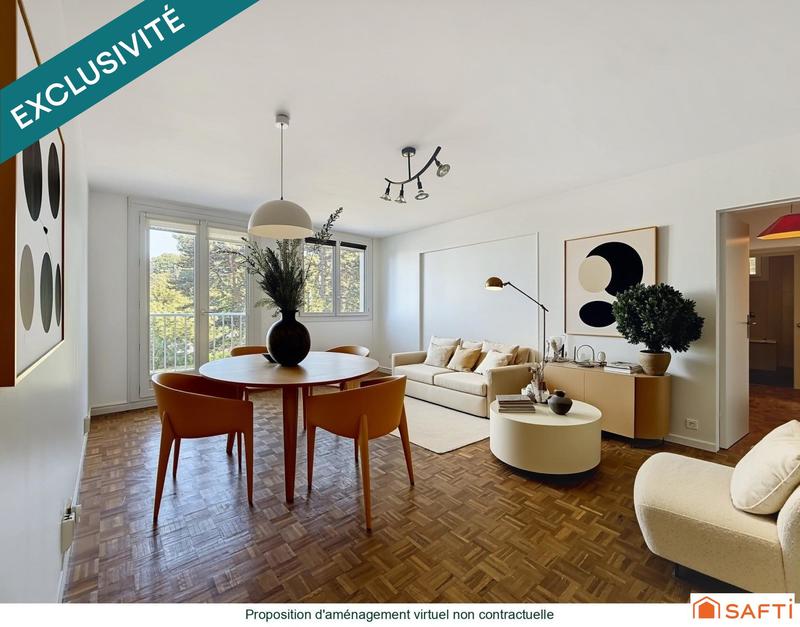 Appartement - 75 m² - 3 pièces