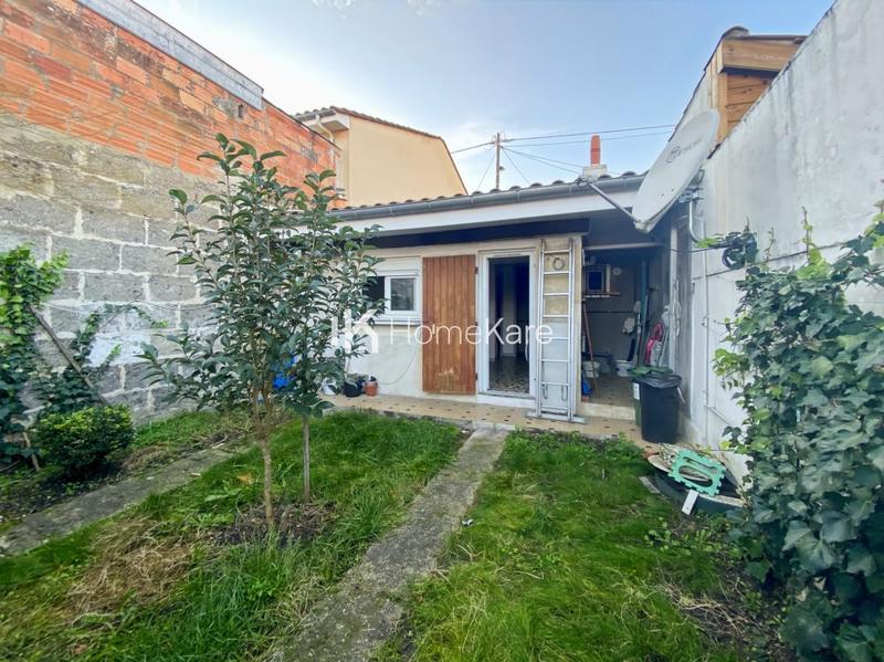 Maison bordelaise - 55 m² - 3 pièces