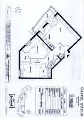 Appartement - 55 m² - 3 pièces