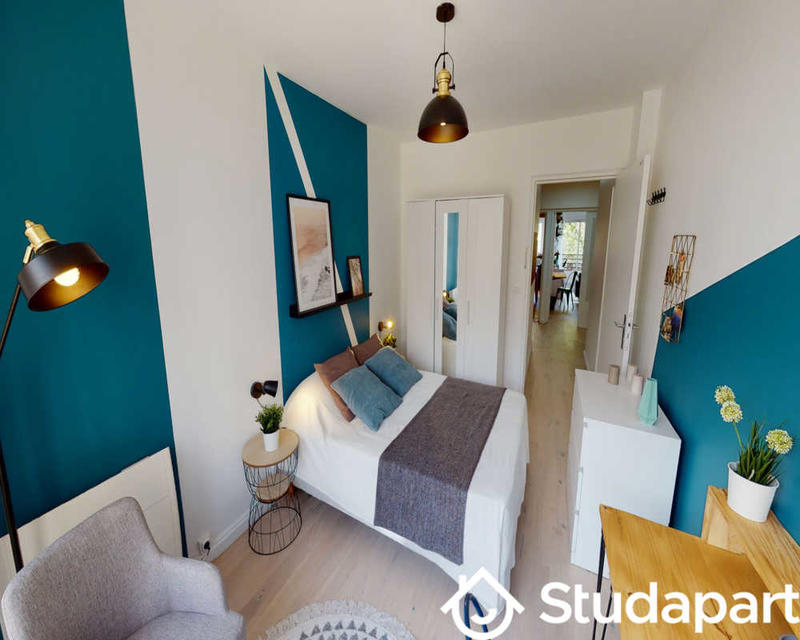 Chambre - 35 m² - 1 pièce