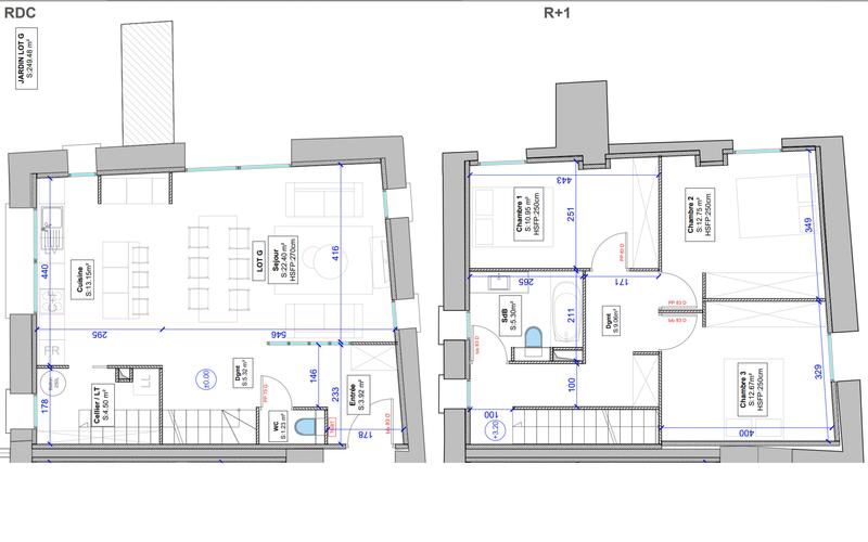 Duplex - 101 m² - 4 pièces